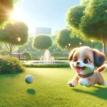 Aranyos rajzolt kutya